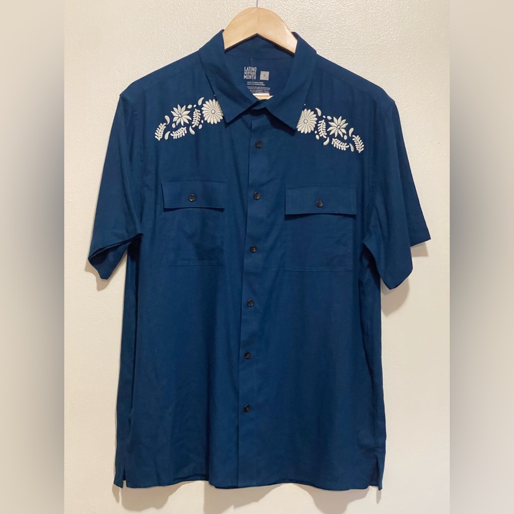 Latino Heritage Month Navy Shirt NWT